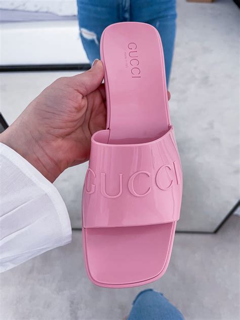 gucci jelly sandles